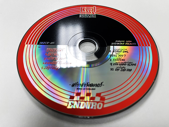 SRIRAJAH ROCKERS 5th ALBUM "ENDURO" - CD