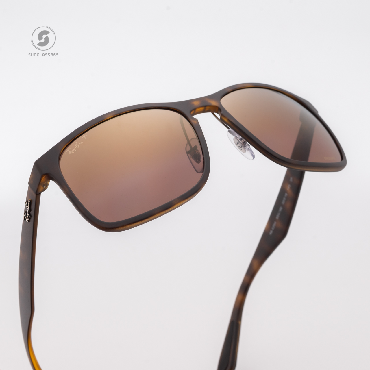 Ray-Ban RB4264 894/6B MATTE HAVANA Chomance Polarized Mirror Gold