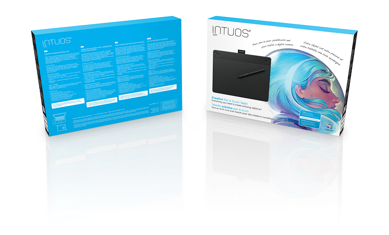 Intuos Art Small Mint Blue