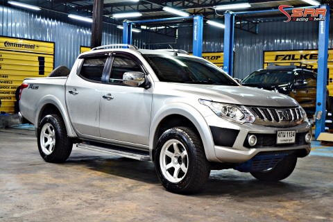 ล้อซิ่ง สายคลีน TE37SUV หยอดแดง สีซิลเวอร์