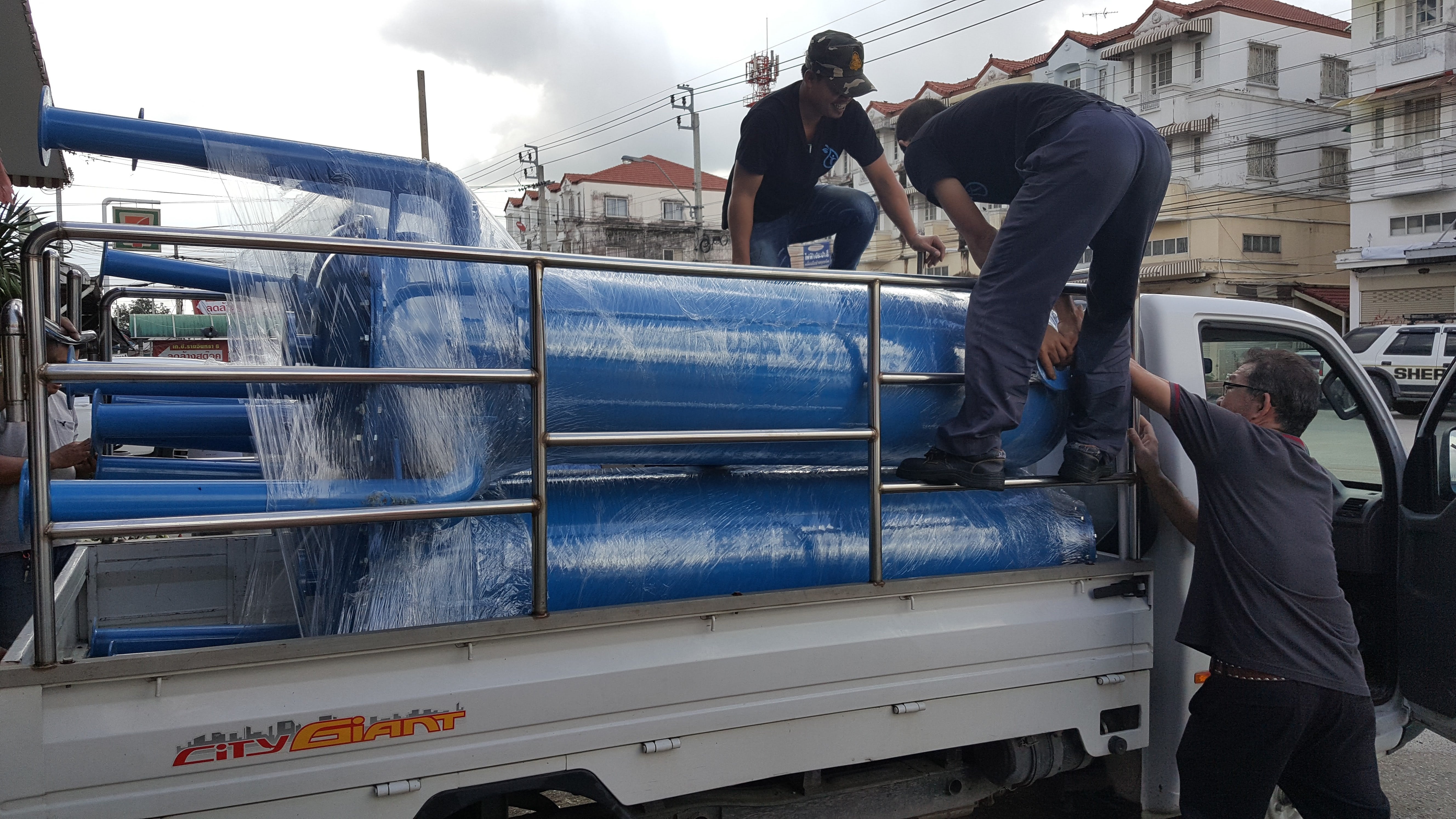 ถังกรองเหล็กขนาด28นิ้ว (70cm. x 150cm. x 4.5 mm.)