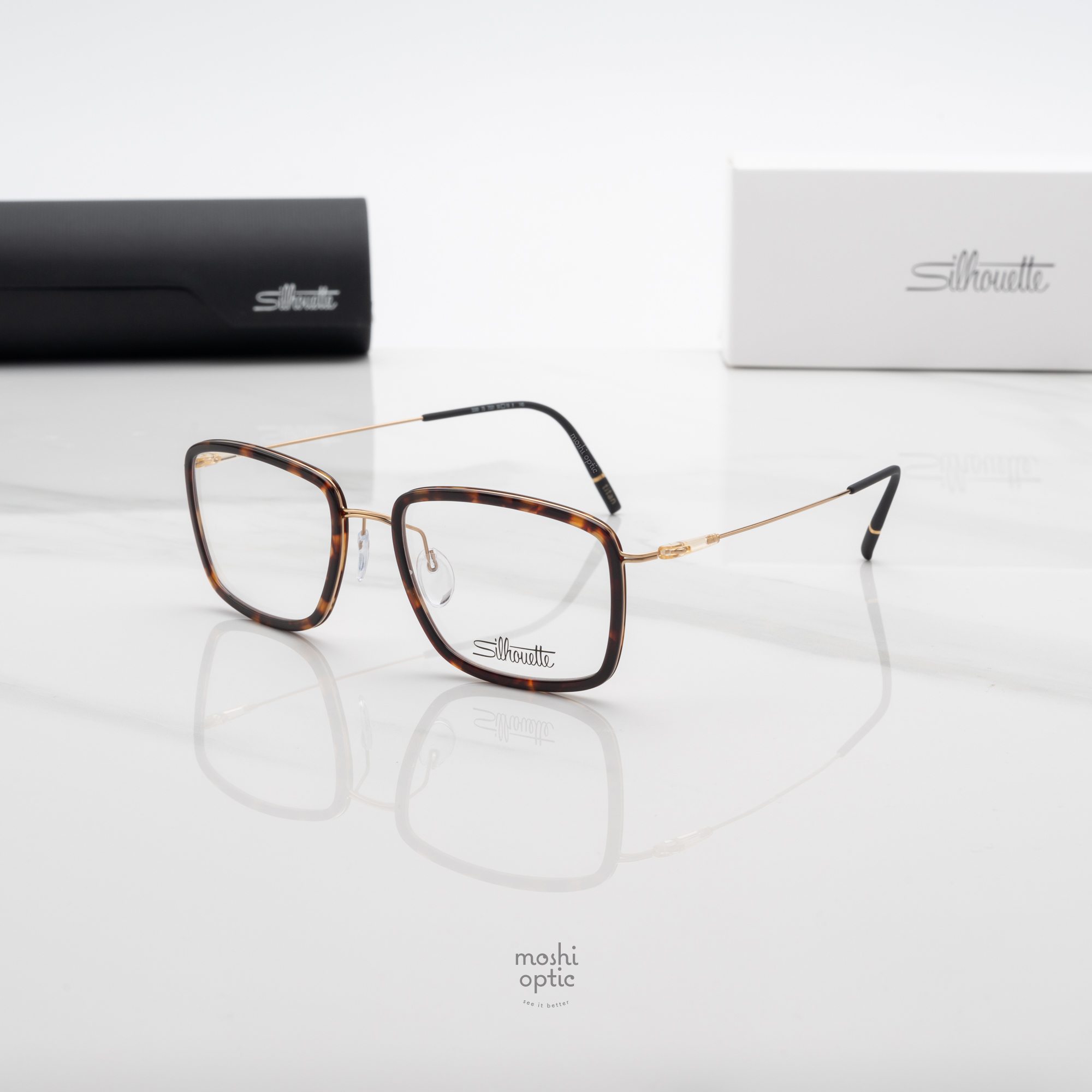 กรอบแว่น Silhouette Dynamics Colorwave Contour 5580 7531