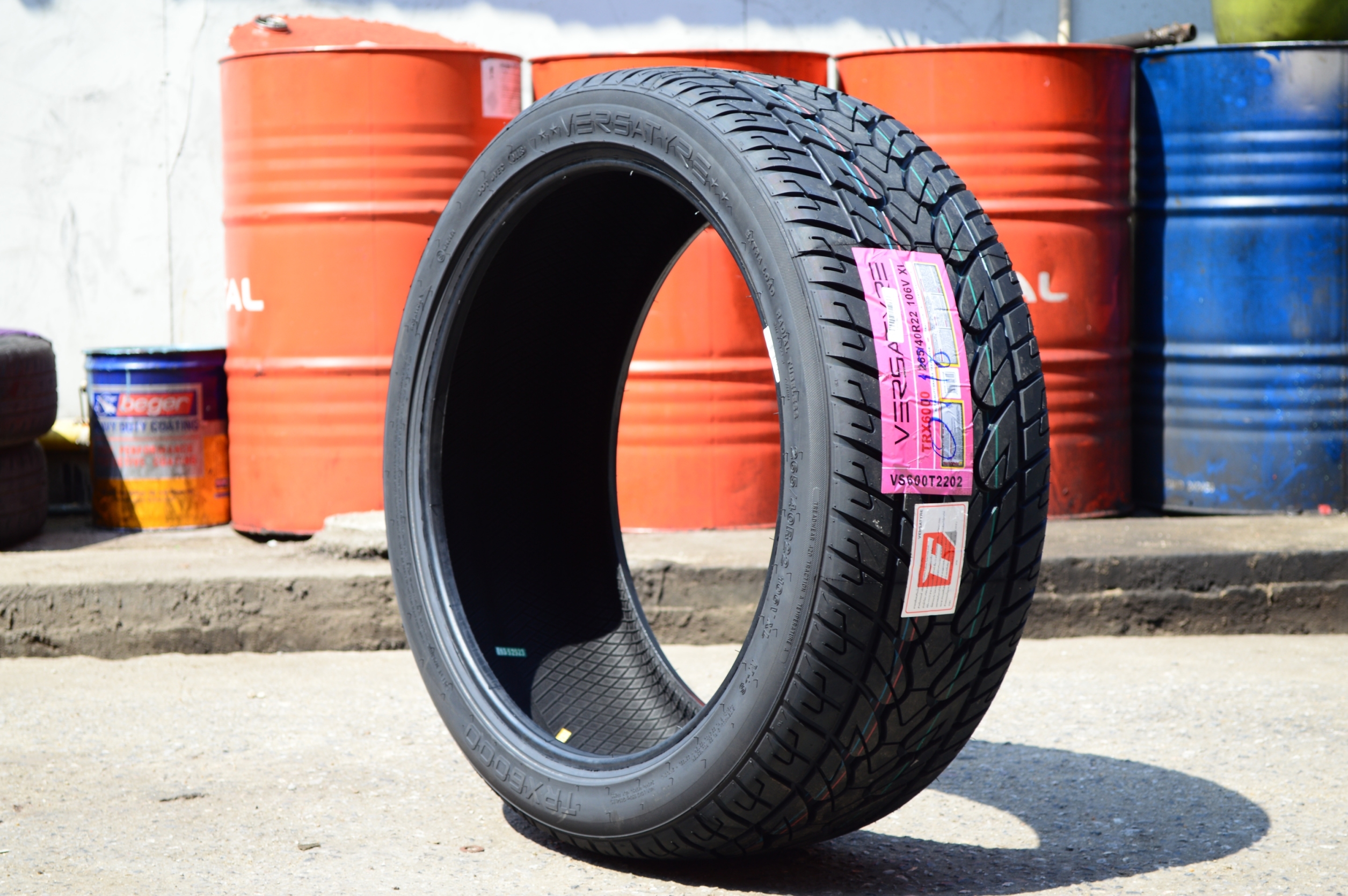 #แนะนำยางใหม่ #คุณภาพดีเยี่ยม #ราคาสุดคุ้ม #VERSATYRE_TRX6000 265/40R22 ปี19