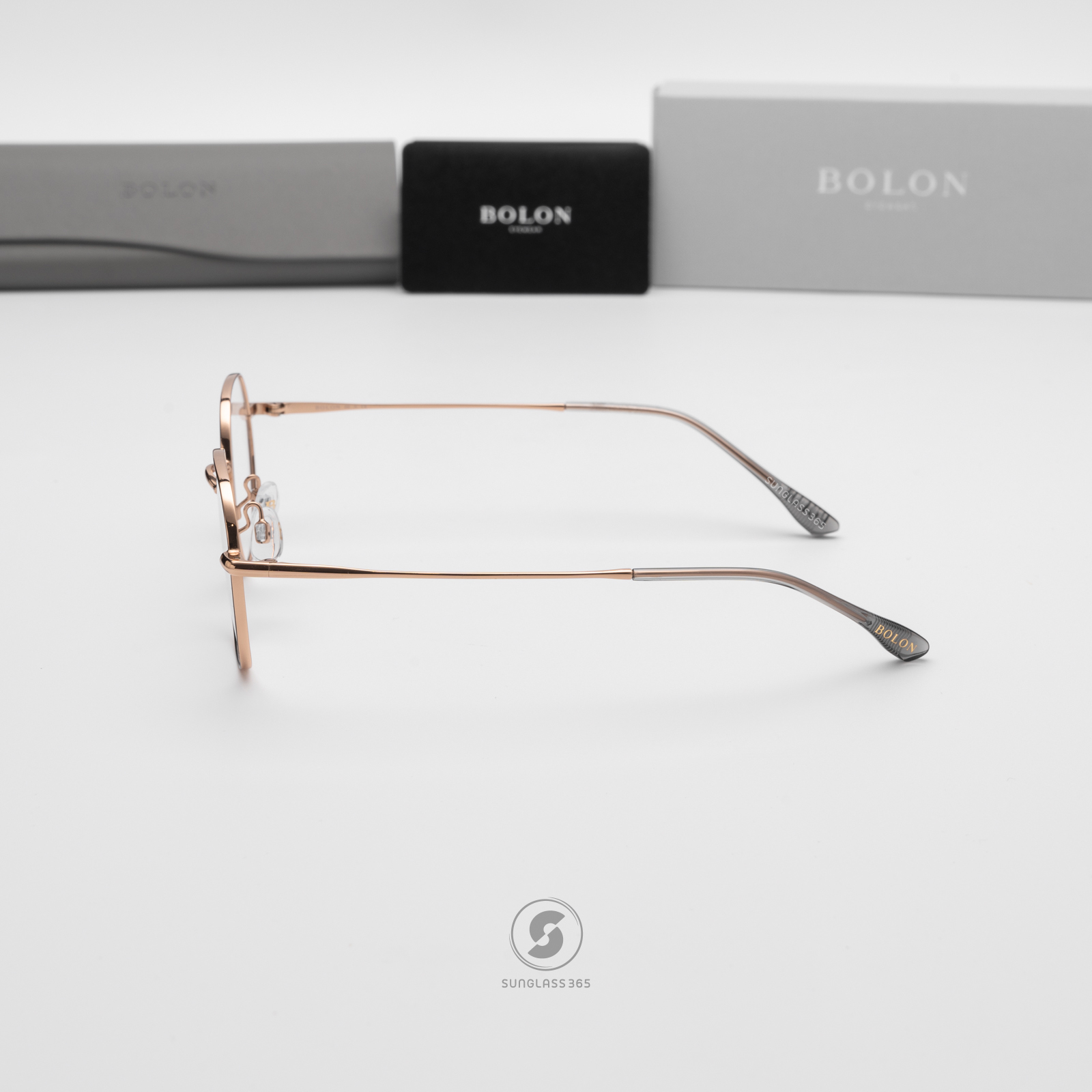 แว่นสายตา BOLON รุ่น Peoria BJ7295 B13 Black / Rose Gold