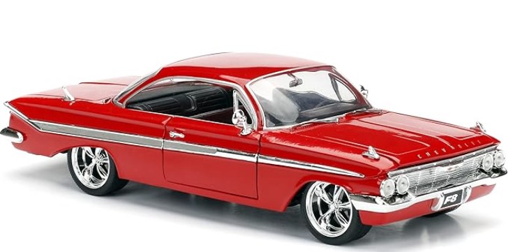 โมเดลรถ โมเดลรถยนต์ Dom's Chevy Impala 2