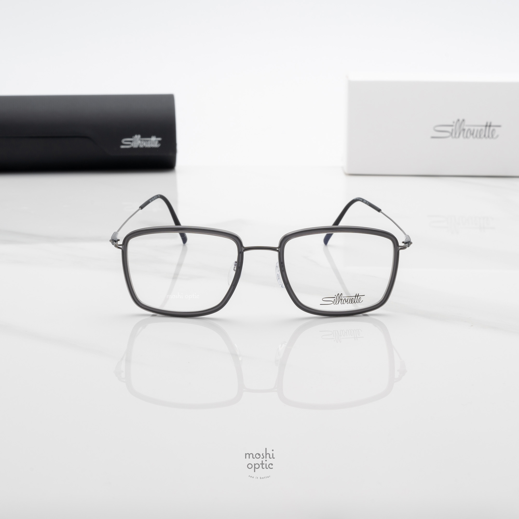 กรอบแว่น Silhouette Dynamics Colorwave Contour 5580 6561