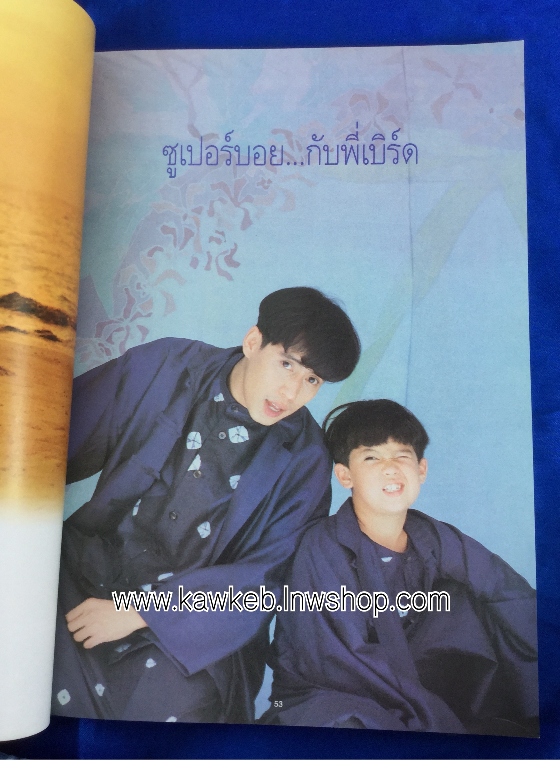 พลอยแกมเพชร ปกเบิร์ดกับคุณพุ่ม