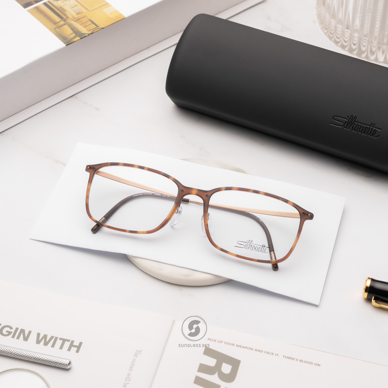 กรอบแว่น Silhouette SPX2930 Illusion Lite 6141