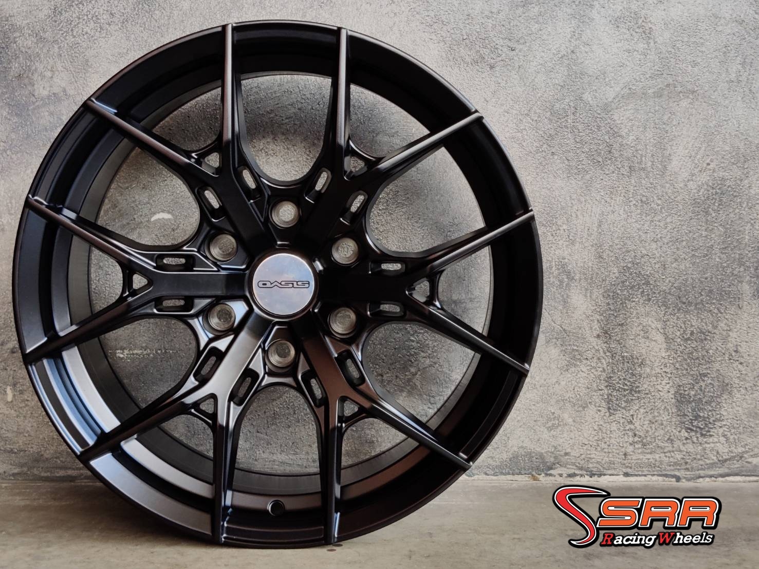 OASIS : OWH6 18X8.5 6X139.7 35 MATTE BLACK (ดำด้าน)