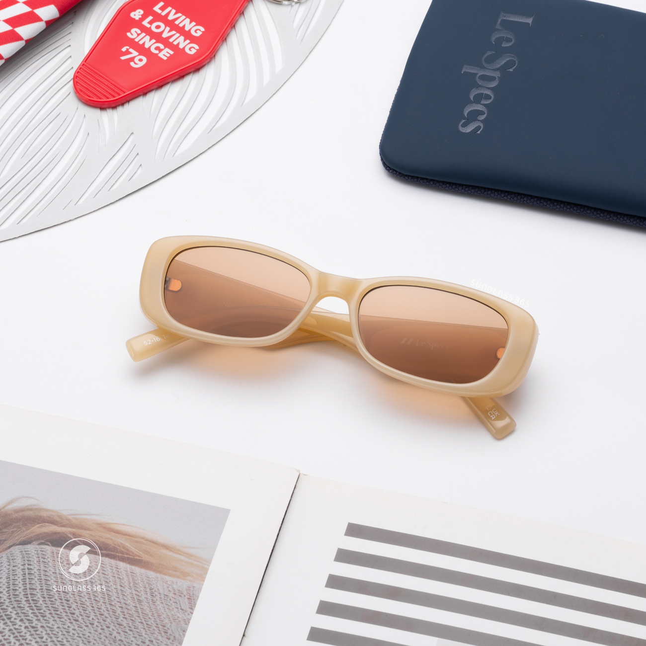 แว่นกันแดด Le Specs LSP23553369 Unreal Latte