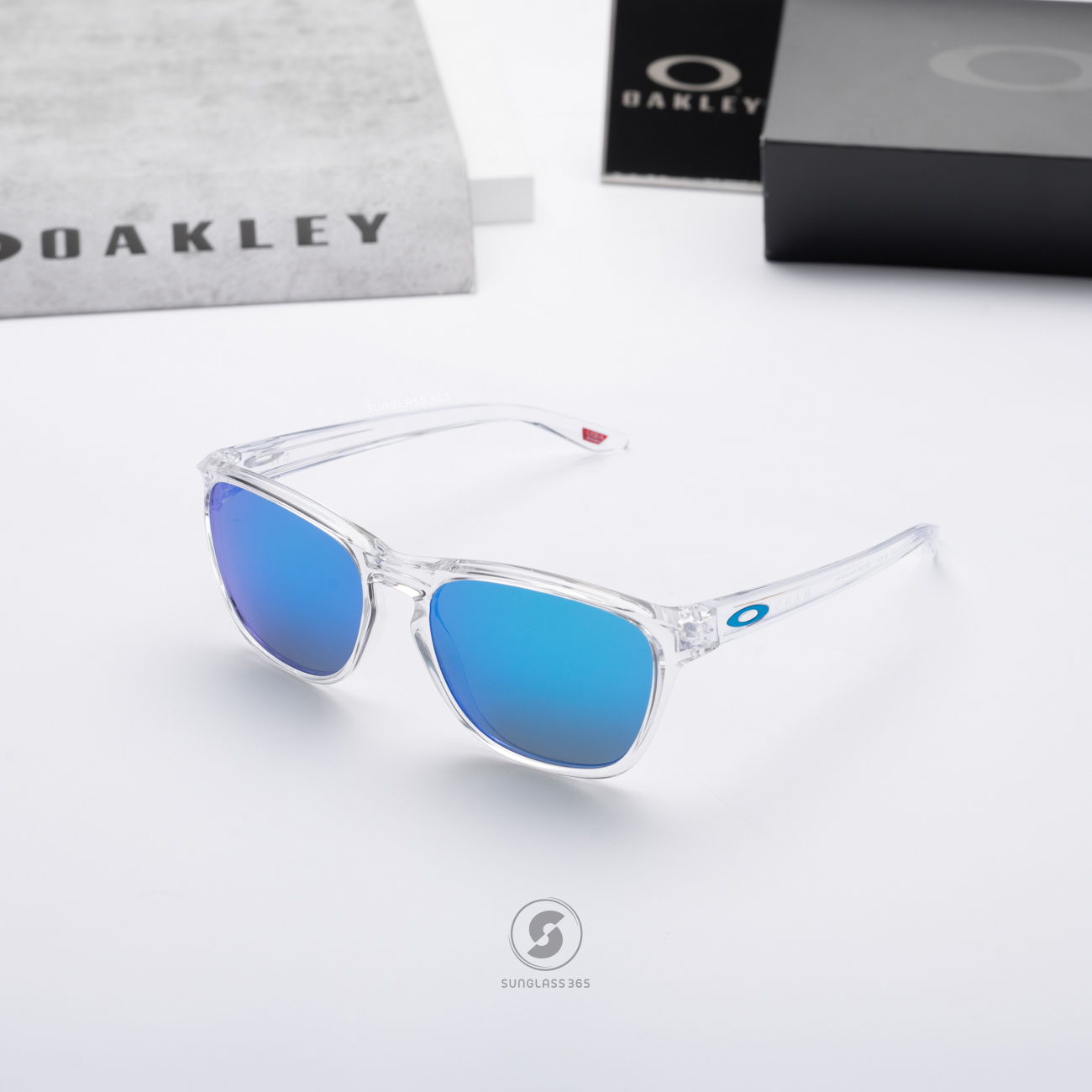 OAKLEY MANORBURN OO9479-06 Polished Clear Prizm Sapphire