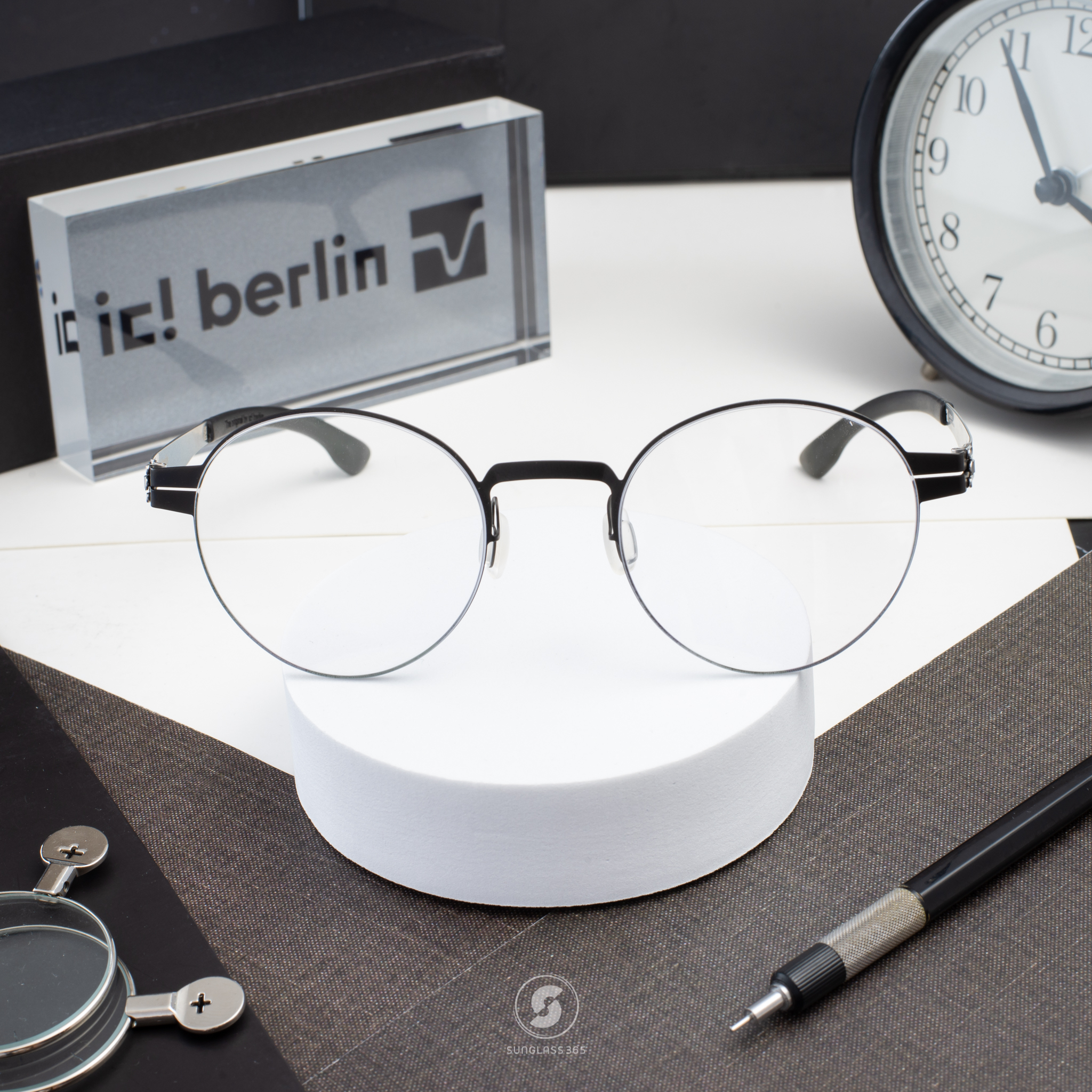 กรอบแว่น IC BERLIN Praphan P. Black