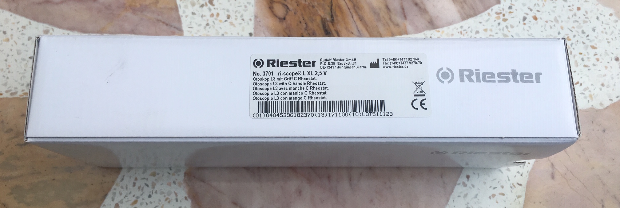 ชุดตรวจหู Riester No.3701