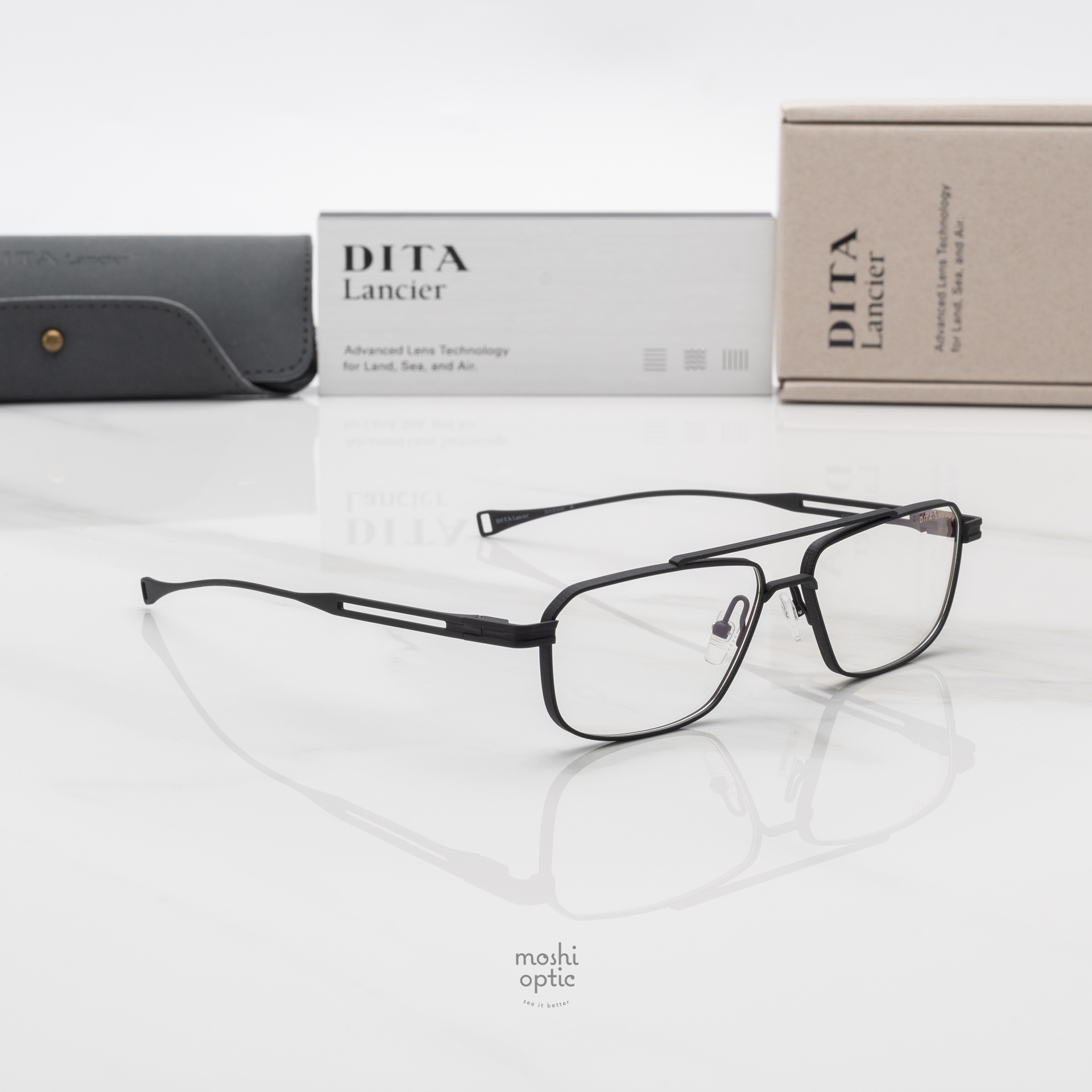 แว่นสายตา DITA LANCIER DLX135 A 03 with Blue Control Lens