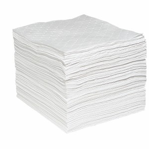 Oil absorbent mats