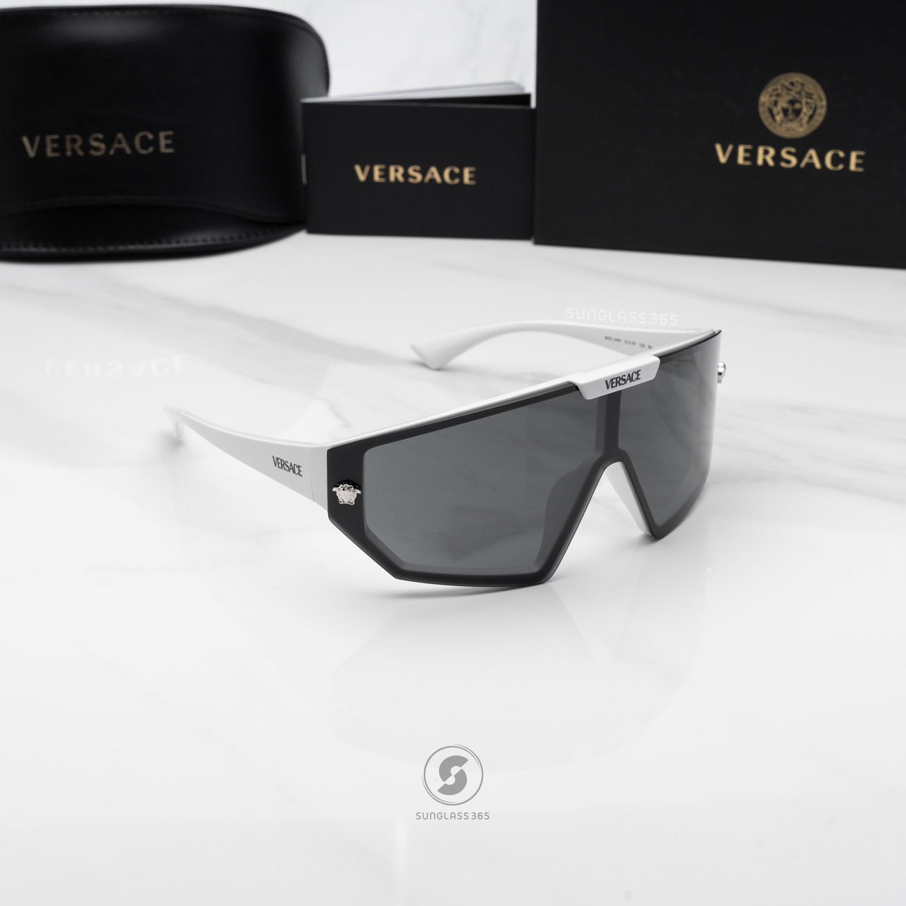 แว่นกันแดด Versace VE4461 314/87 White with 2 Lens