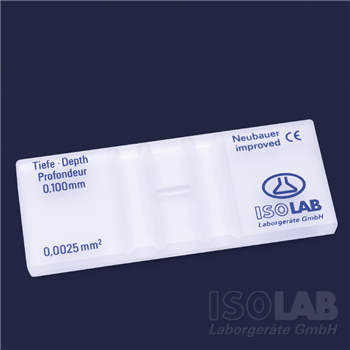 สไลด์นับเม็ดเลือด BLOOD COUNTING CHAMBER - NEUBAUER IMPROVED - ISOLAB