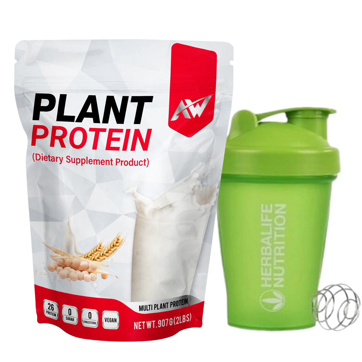 AW-PLANT ISOLATE x 1 พร้อมแก้วสีเขียว
