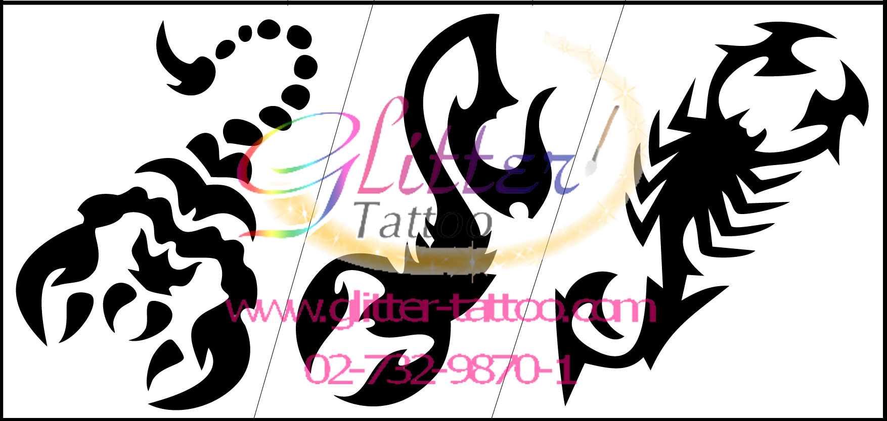 แบบลายแมงป่อง 2 (ชุด)