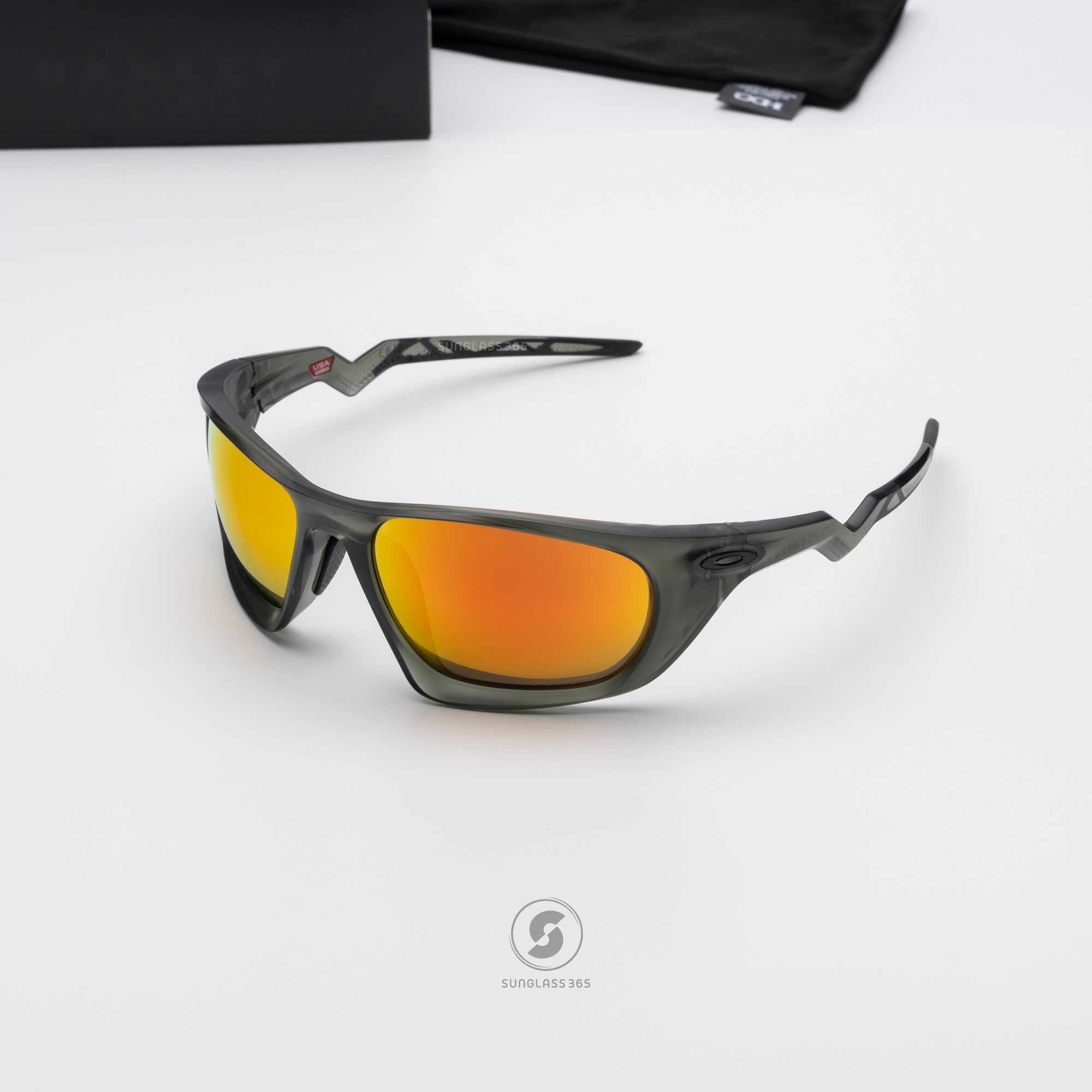 OAKLEY Lateralis OO9431-04 Matte Olive Ink Prizm Ruby