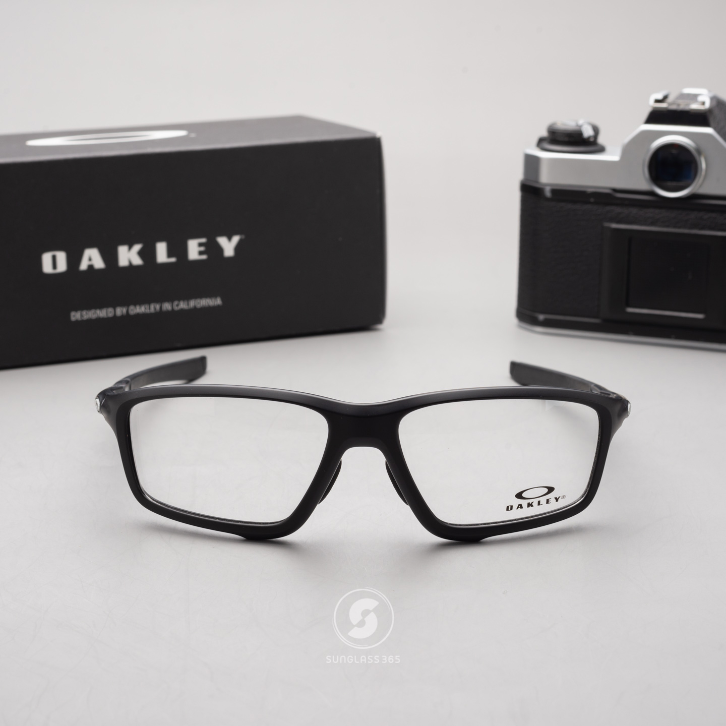 Oakley OX8080-07 ROSSLINK ZERO SATIN BLACK Clear
