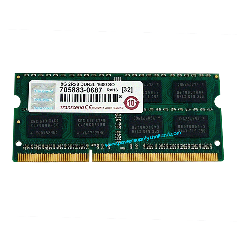 RAM Notebook 8G 2Rx8 DDR3L 1600 SO ราคาพิเศษ รับประกันสินค้า
