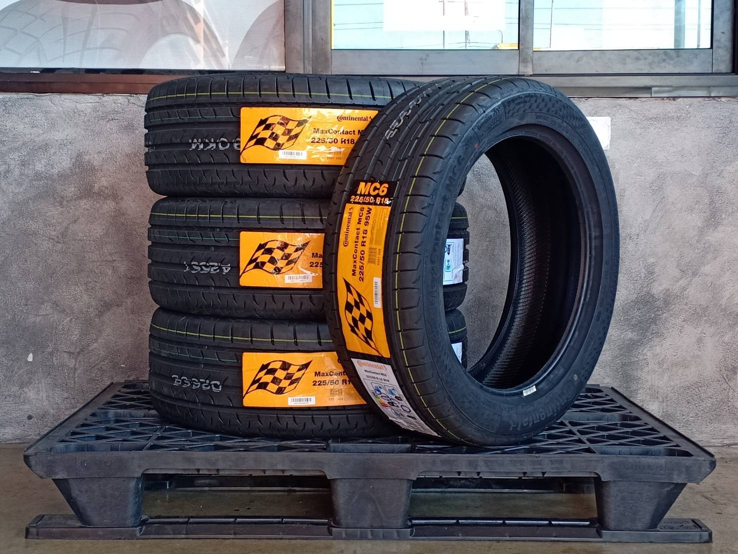 CONTINENTAL CONTACT MC6 225/50R18 ปี20