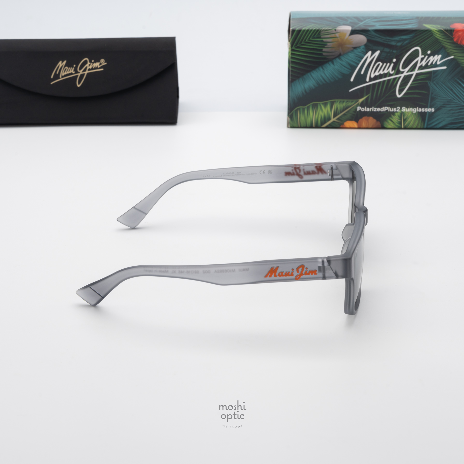 แว่นกันแดด Maui Jim KUNAIHI MJ688SA 002 Neutral Grey