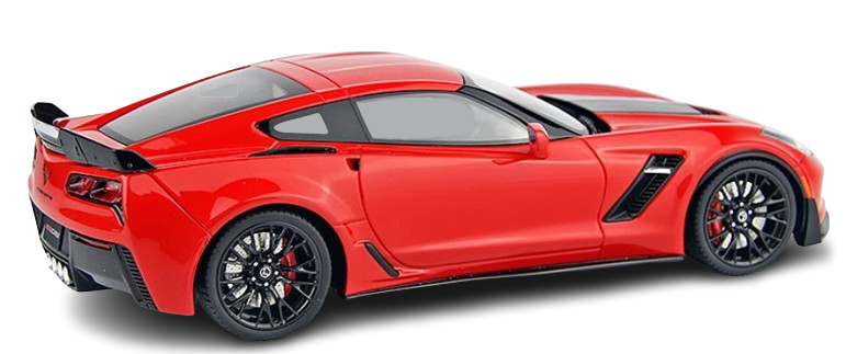 โมเดลรถ โมเดลรถยนต์ Corvette Z06 3
