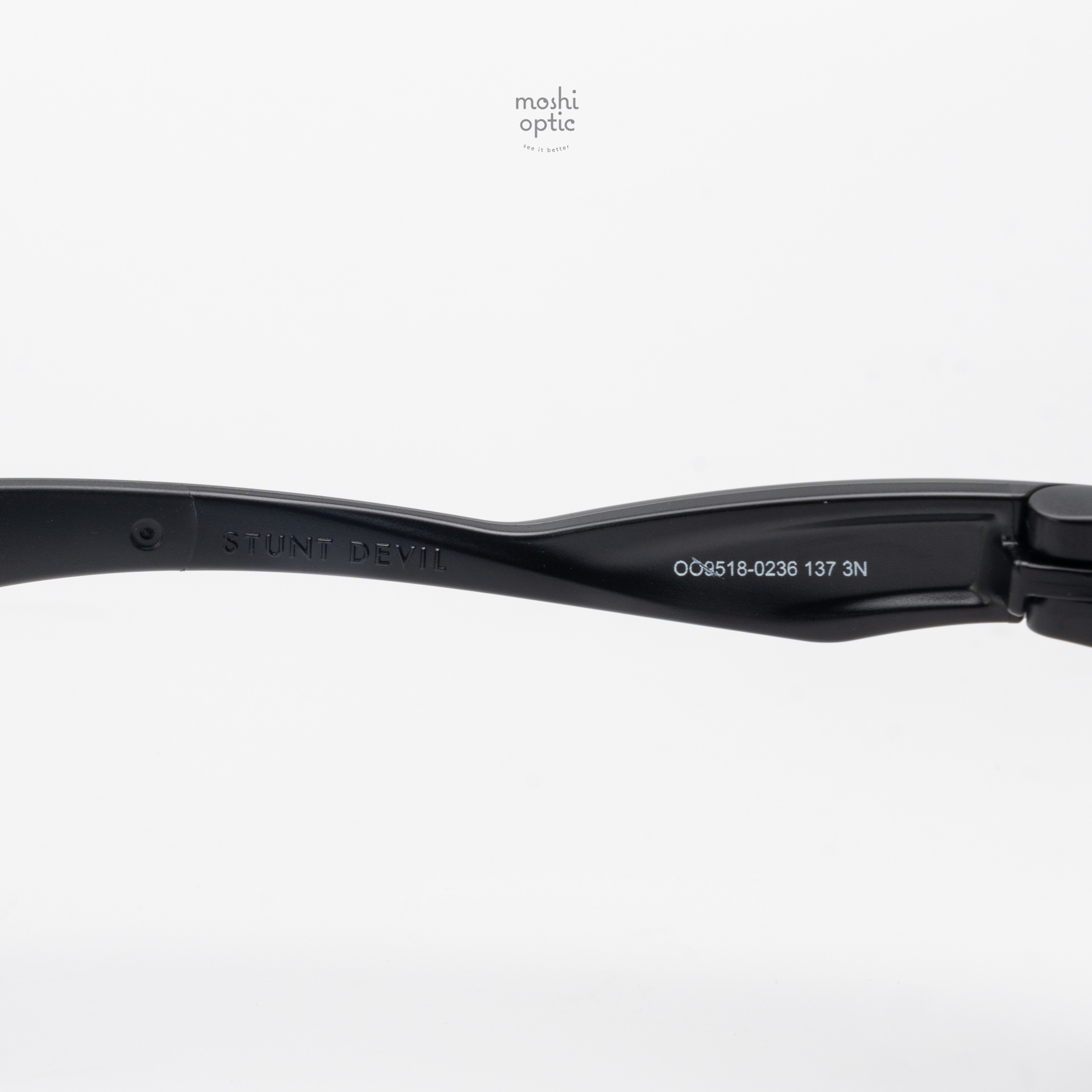 OAKLEY STUNT DEVIL S OO9518-02 Matte Black Prizm Road