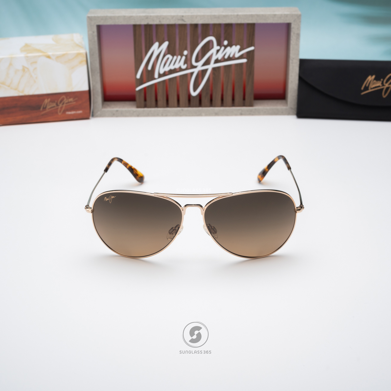 แว่นกันแดด Maui Jim MAVERICKS MJ HS264 16 HCL Bronze
