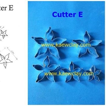 Aluminum mold cutter (cutter E)