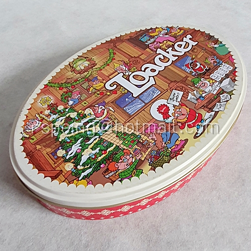กล่องขนม Loacker ทรงรี