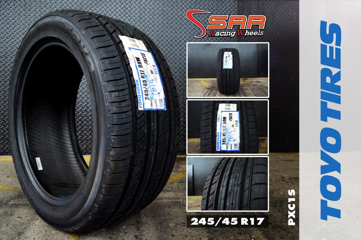 ยางมาใหม่ TOYO C1S 245-45-17 ปี18
