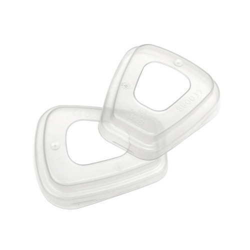 3M 501 Filter Retainer ฝาครอบแผ่นกรองฝุ่น 1 คู่ (2 ชิ้น)