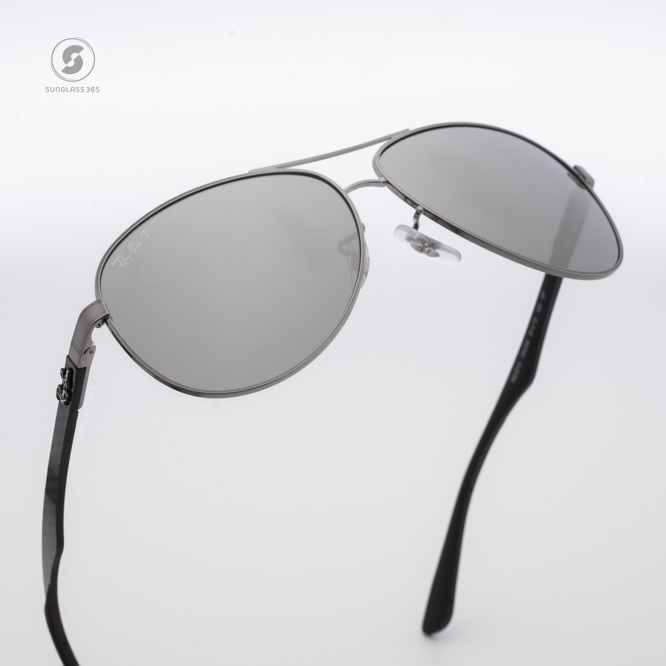 RAY BAN RB8313 004/K6 Gunmetal / Silver Mirror polarized