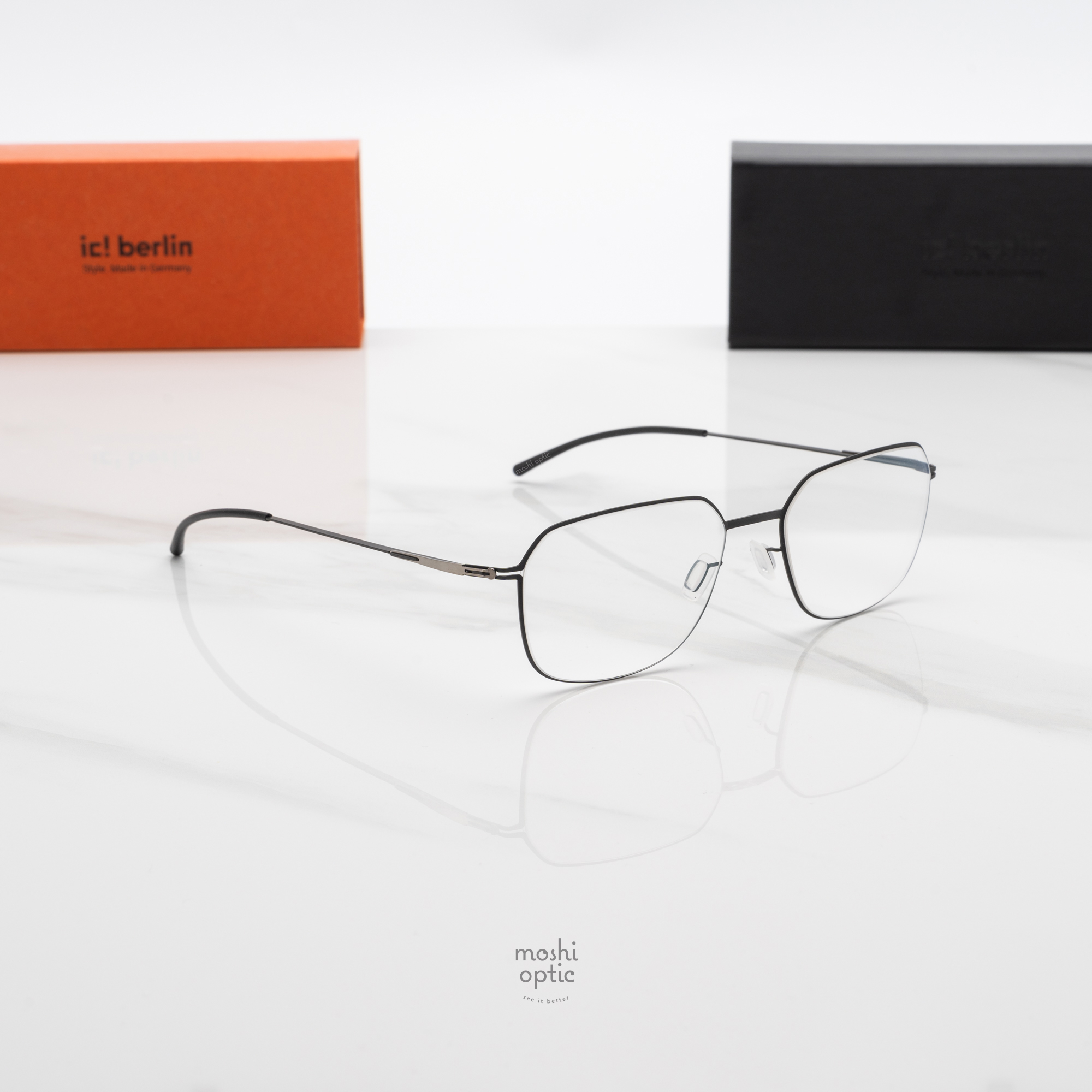 กรอบแว่น IC BERLIN Rey Black