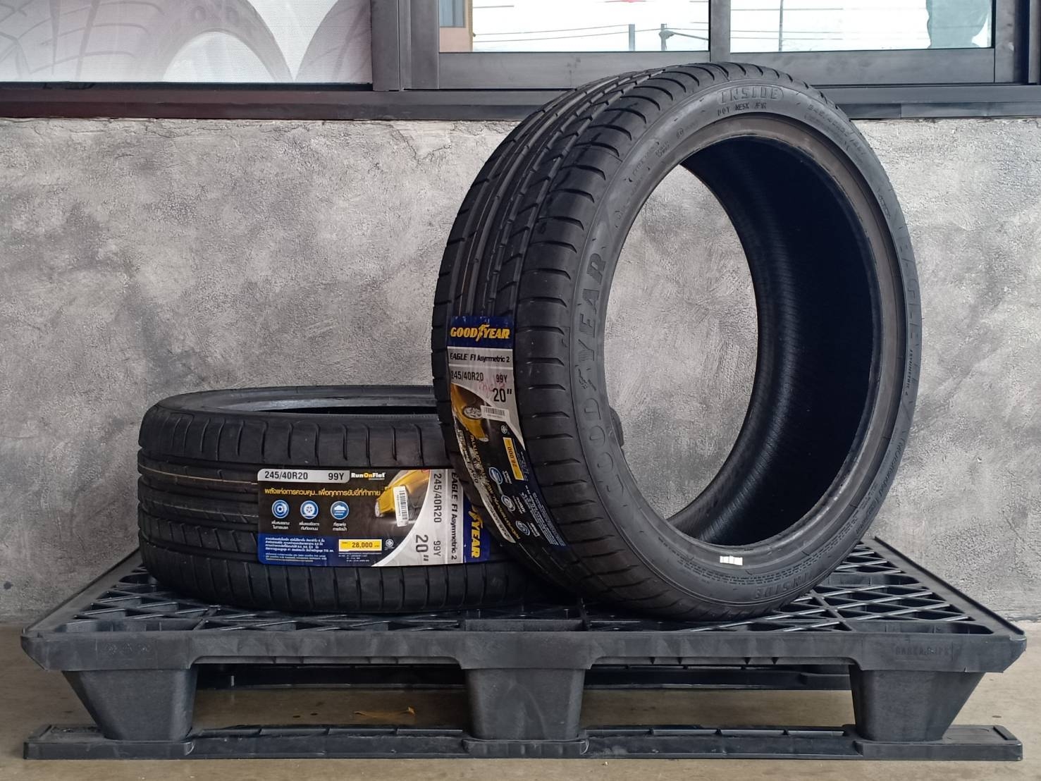 GOODYEAR 245/40R20 EAGLE F1 ASYMMETRIC 2 (RUNFLAT) (MOE) 99Y MADE IN GERMANY