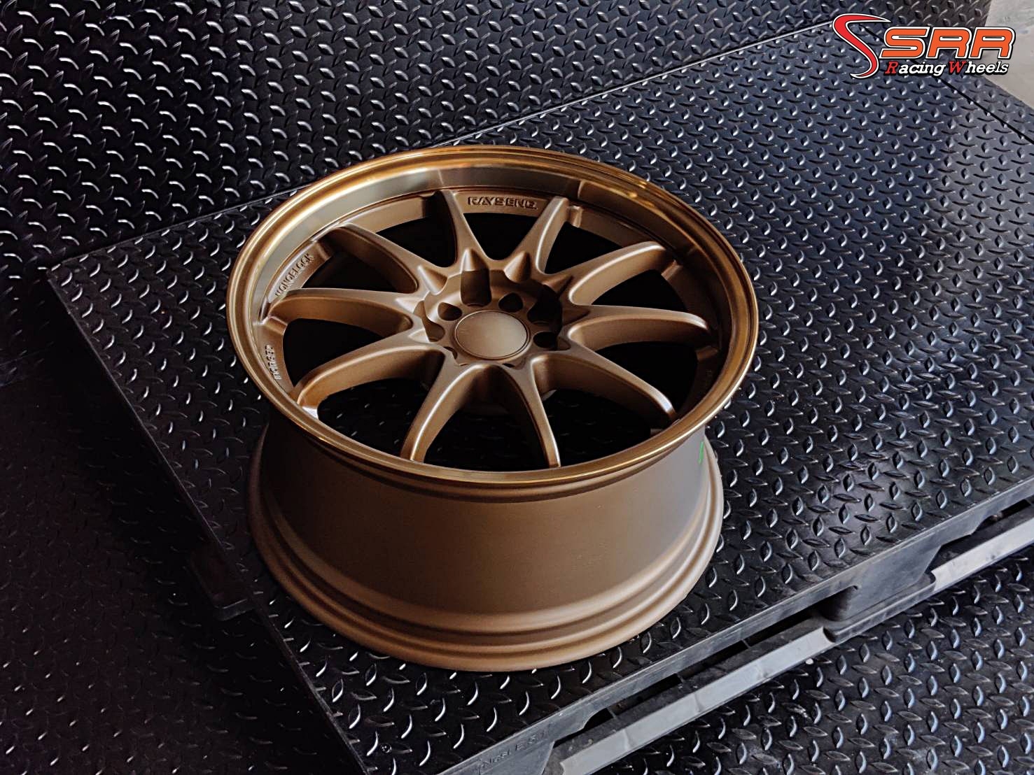 HOF : HF918S1 (CE28) 17X8.5 10X100-114.3 35 BRONZE (น้ำตาล)