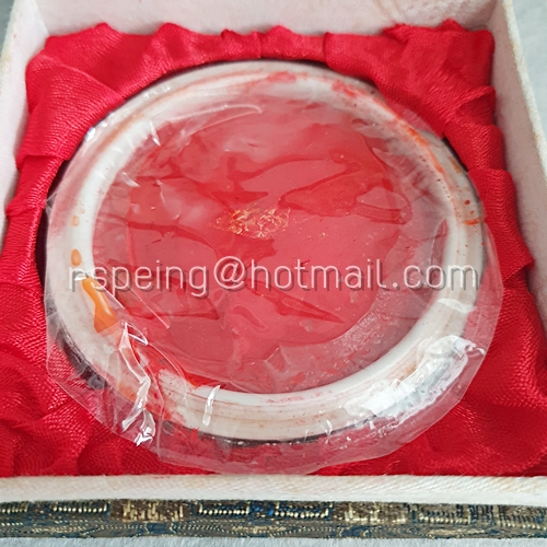 ตลับหมึกชาดและแท่งตราประทับ พร้อมกล่อง