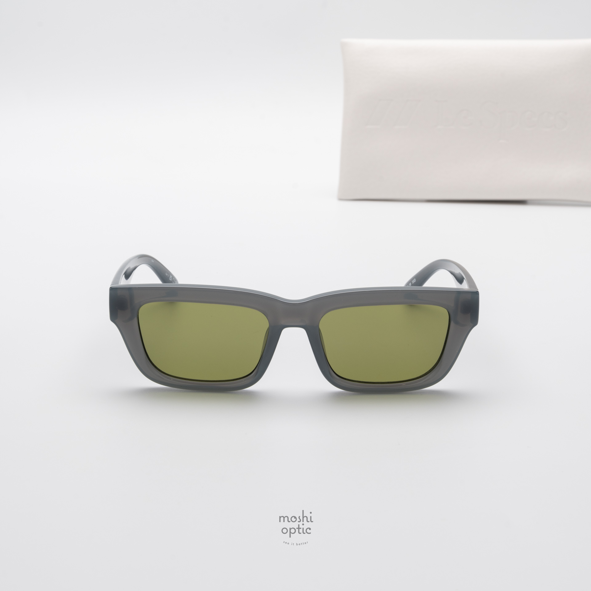 แว่นกันแดด Le Specs LSP2552250 LE CASTLE Shadow Olive Mono