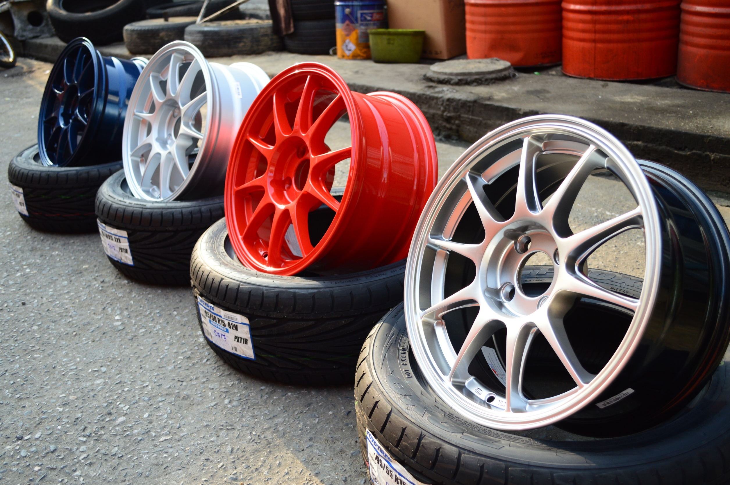 ล้อใหม่ WEDS TC015N