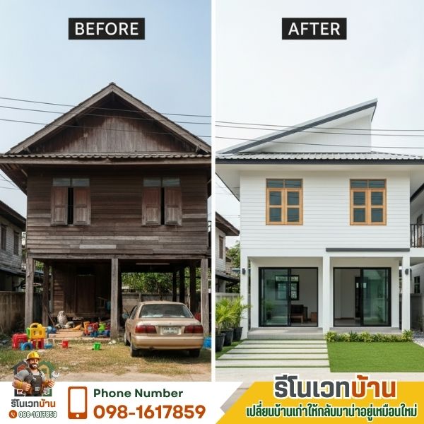 รีโนเวทบ้านกรุงเทพทั้งหลัง