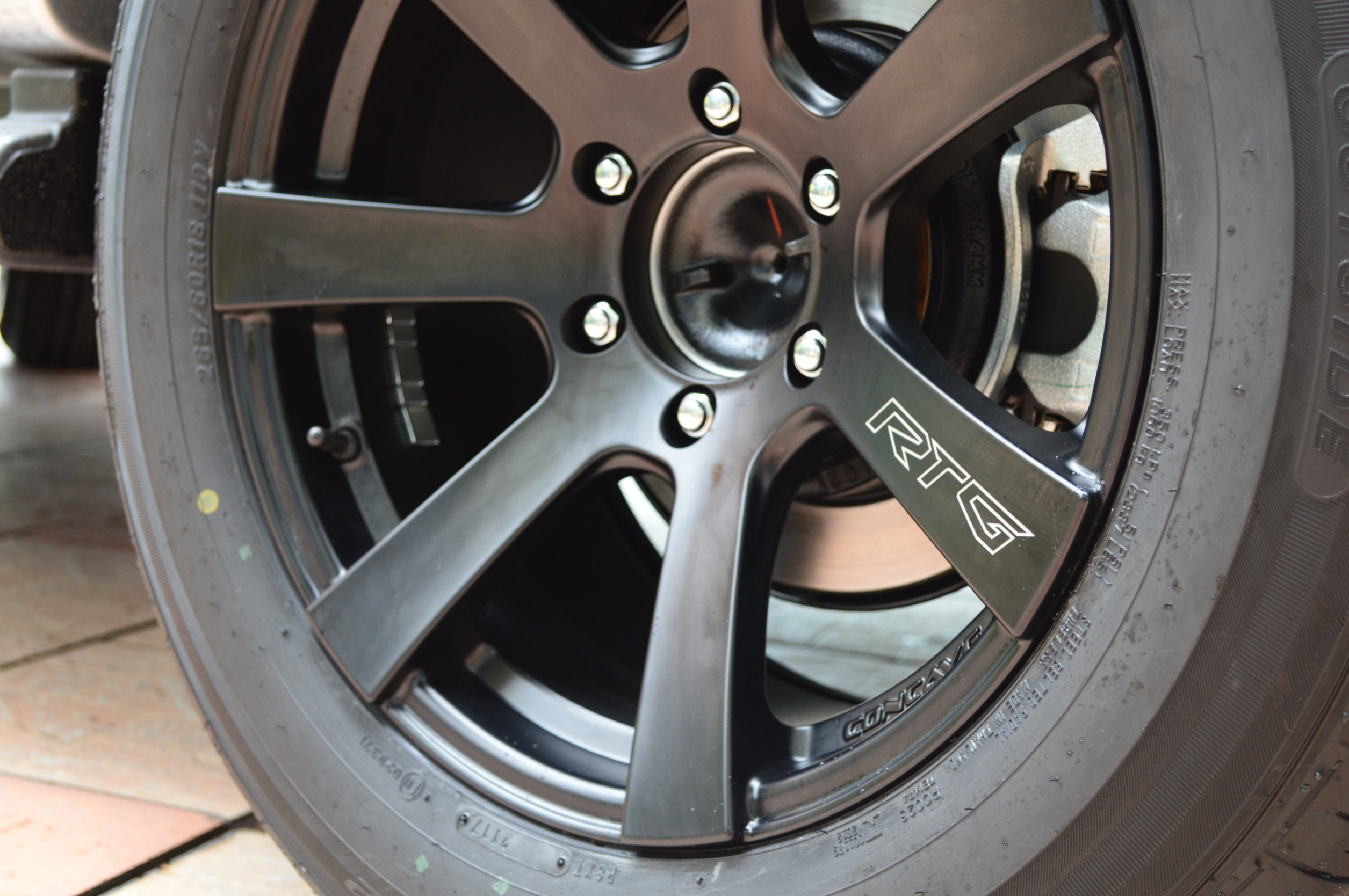 ล้อแท้ LENSO RTG ขอบ18พร้อมยางFALKEN ราคาถูก