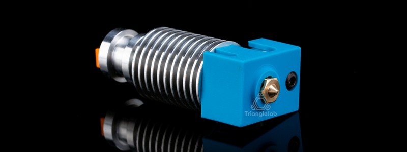 TRIANGLELAB All Metal v6 HeatSink heater block heat break V6 NOZZLE for E3D HOTEND