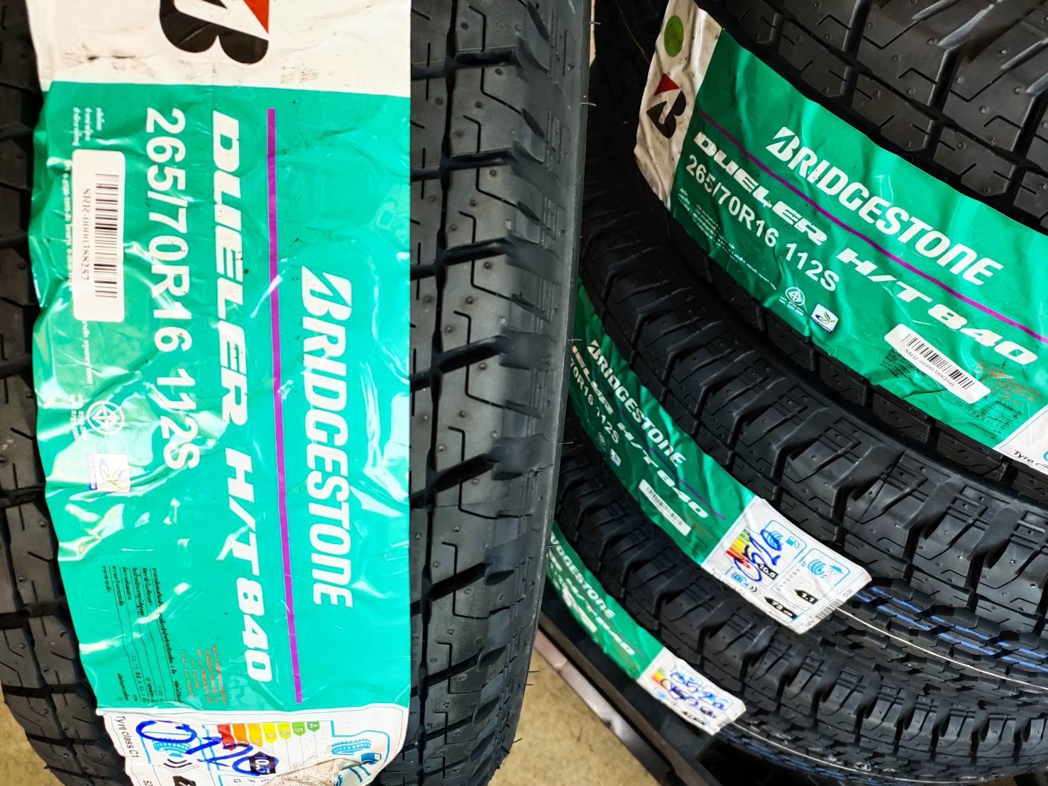 BRIDGESTONE DUELER HT840 265/70R16 112S THAILAND