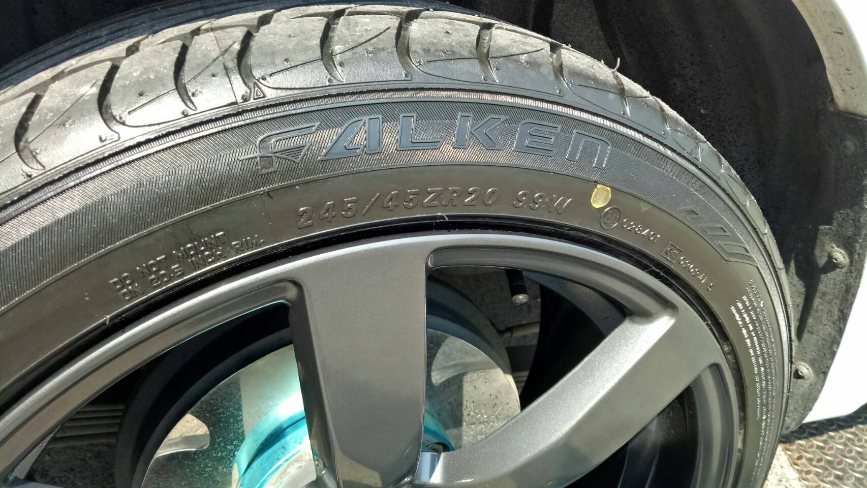 ล้อใหม่ GTR SKYLINE R35 ขอบ20 ชุด 14000 บาท