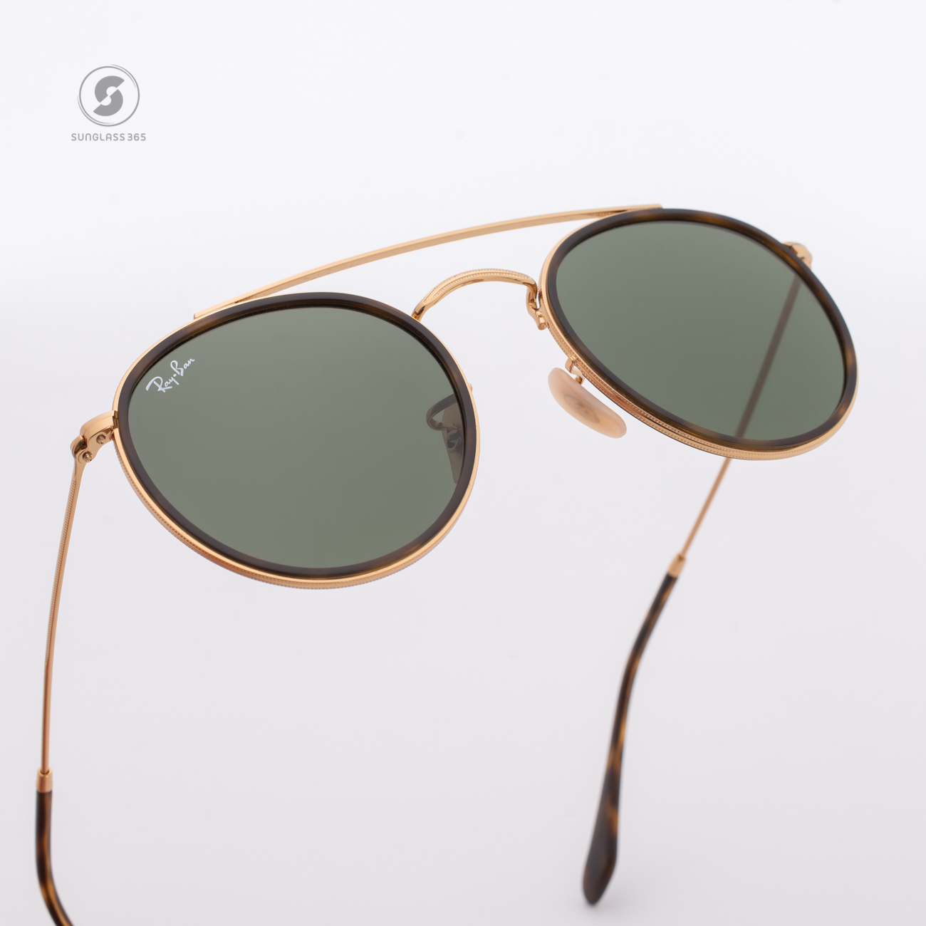 Ray-Ban RB3647N 001 Round Double Bridge G-15
