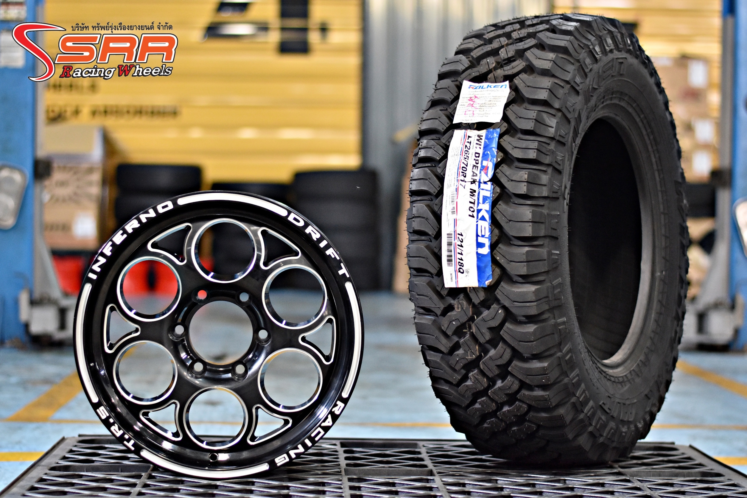 Promotion ล้อขอบ 17 สไตล์ออฟโรด พร้อมยาง FALKEN MT