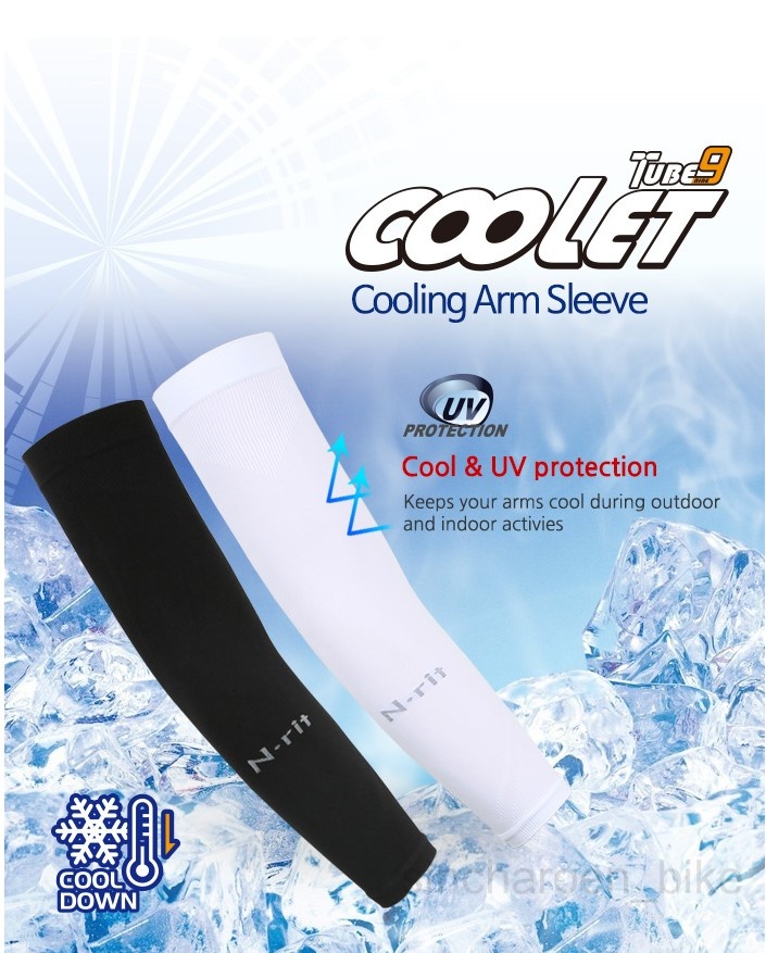 N-Rit ปลอกแขน กันแดด Cool Nine Coolet UPF 50+